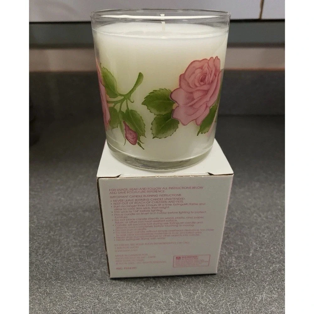 Avon 2-Breast Cancer 1999 &‎ 2003 Candles NIB-scented-Relaxing